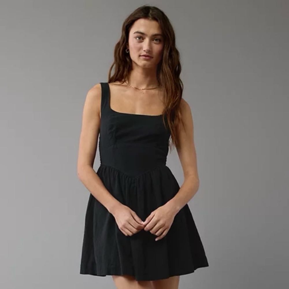 American Eagle Outfitters Fit and Flare Mini Dress